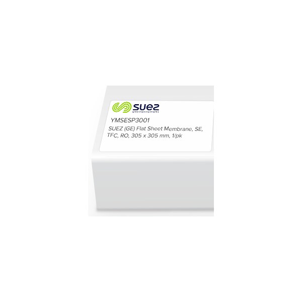 SUEZ (GE) Flat Sheet Membrane, SE, PA-TFC, RO, 305 x 305mm, 1/pk